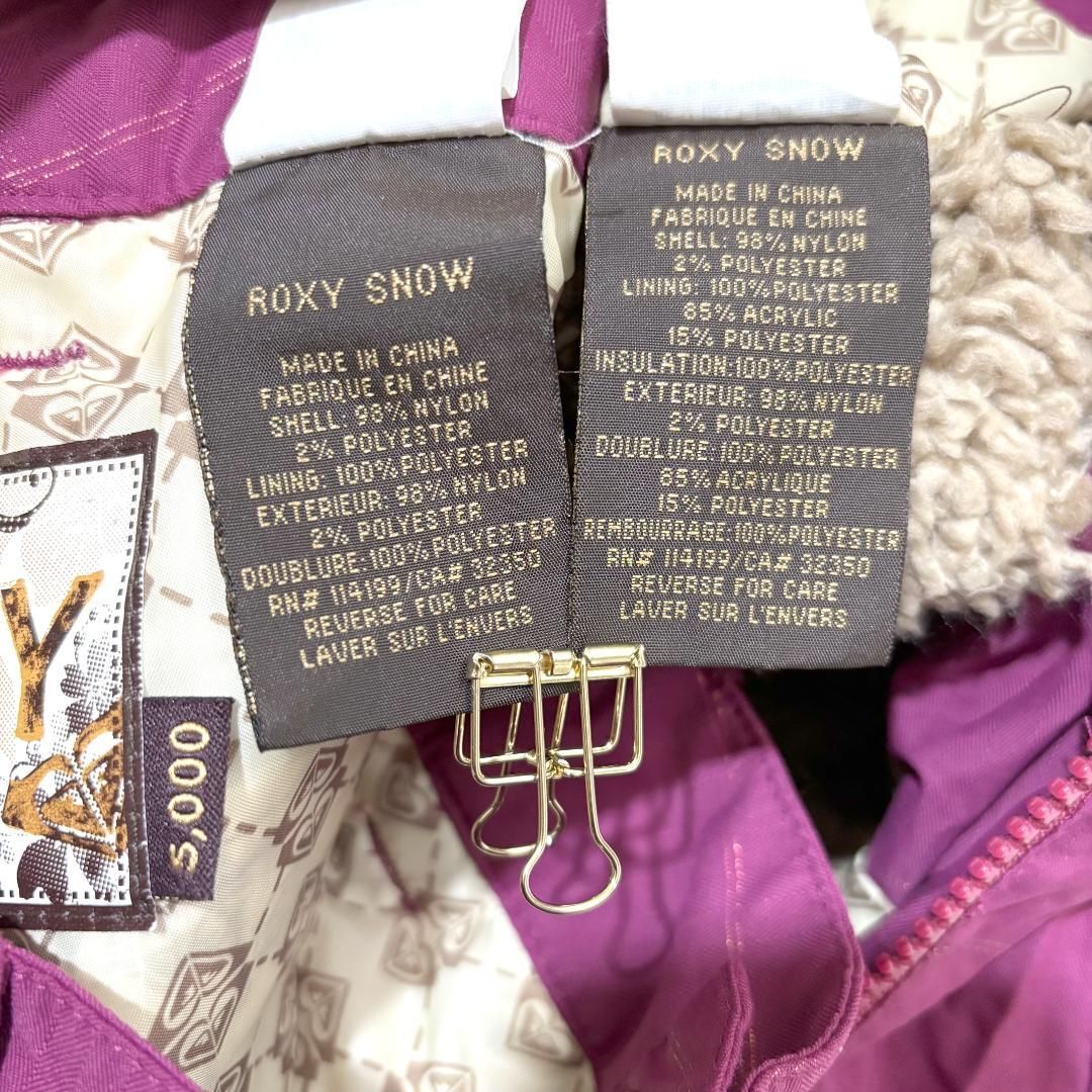 美品】ROXY スキースノボウェア セットアップ M パープルピンク - メルカリ