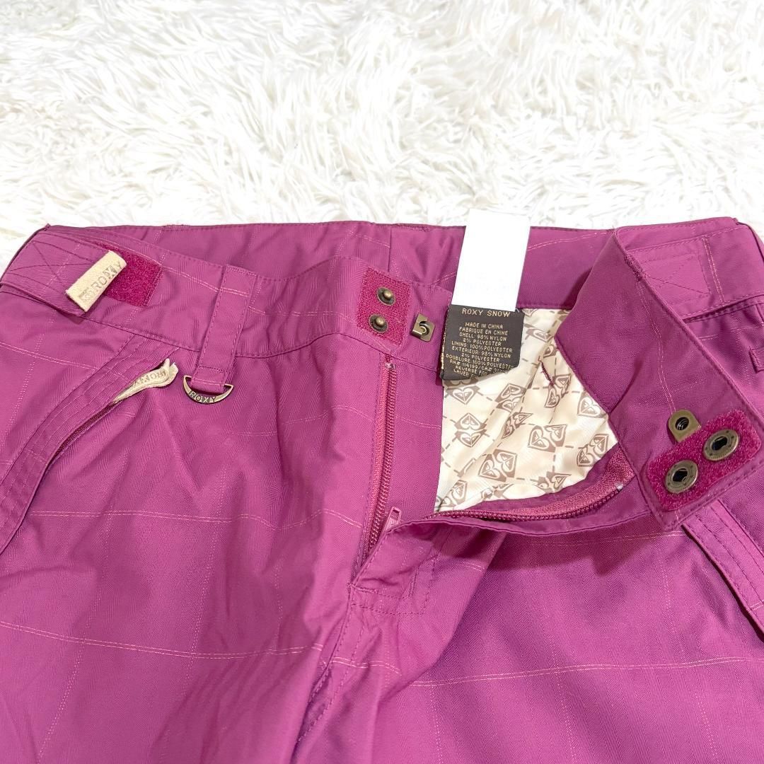 美品】ROXY スキースノボウェア セットアップ M パープルピンク - メルカリ