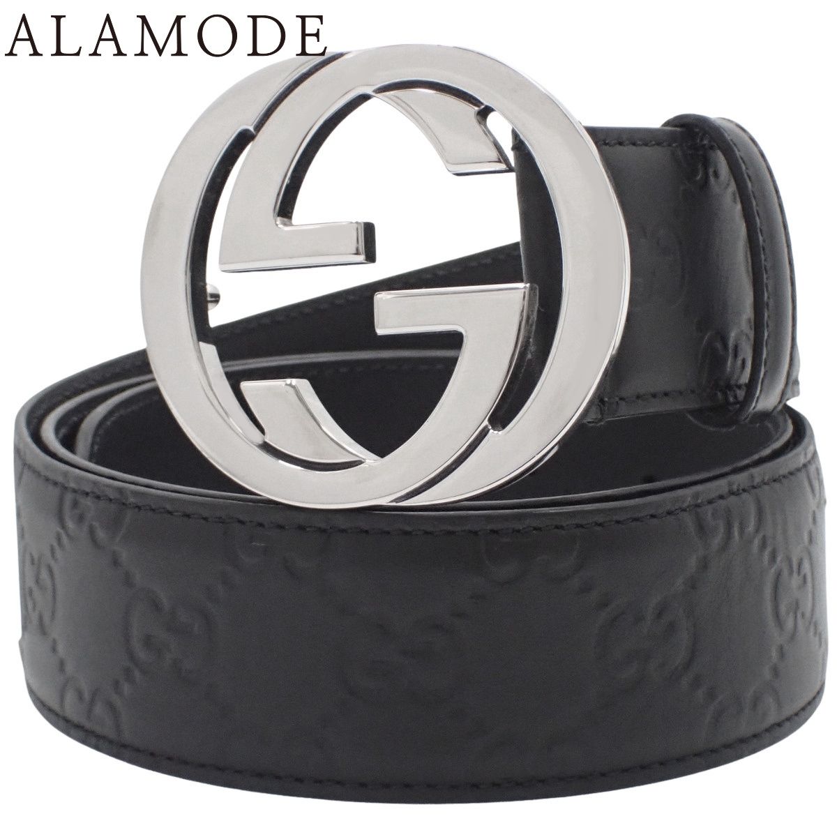 GUCCI(グッチ) グッチシマ/シグネチャー インターロッキングG バックル