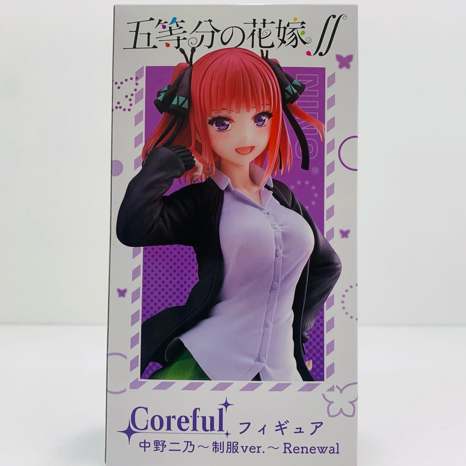 二乃 renewal 五等分の花嫁 フィギュア coreful 制服ver Amazon.co.jp: タイトー 五等分の花嫁∬ Coreful フィギュア 中野二乃