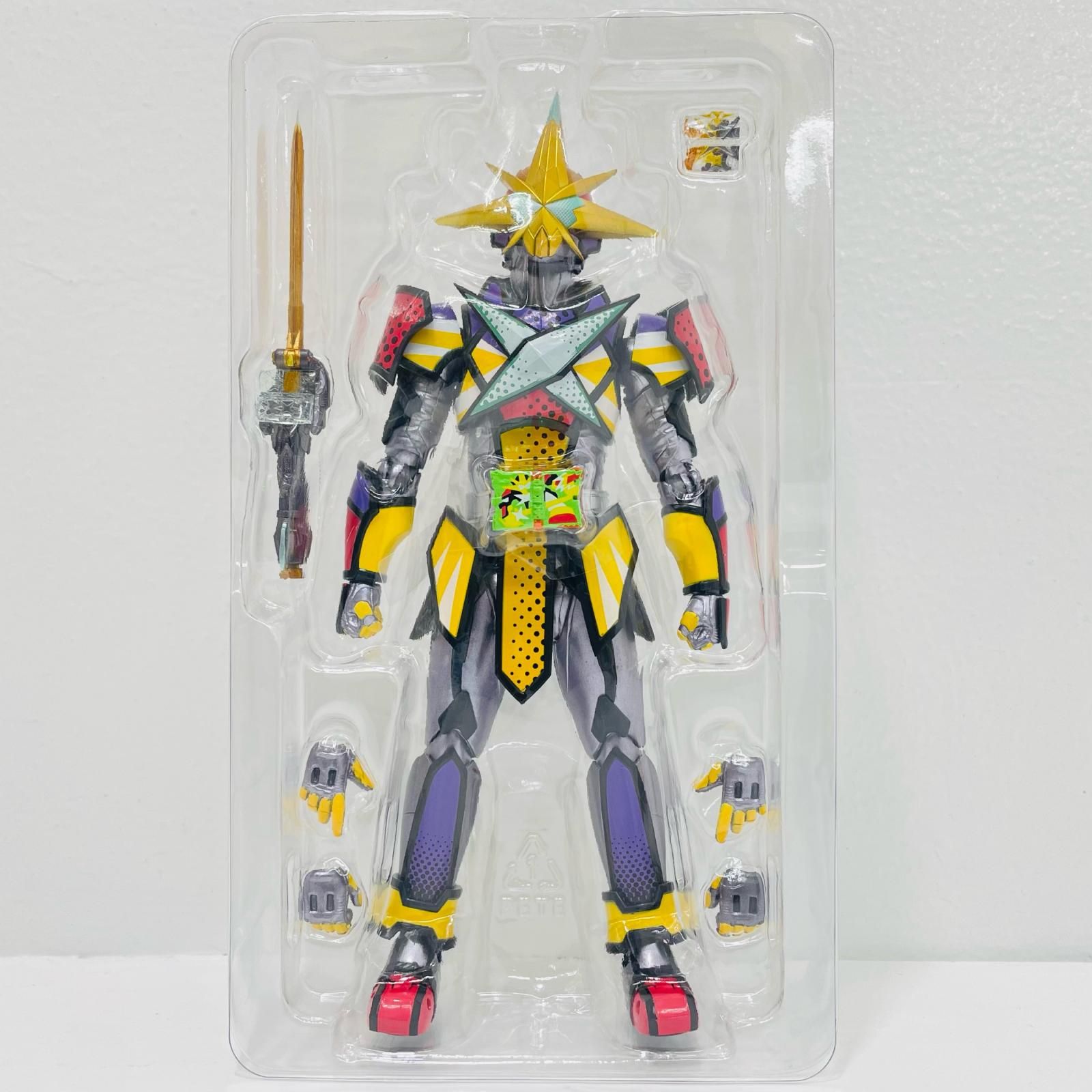 中古 S.H.Figuarts仮面ライダー最光金の武器銀の武器/エックス 