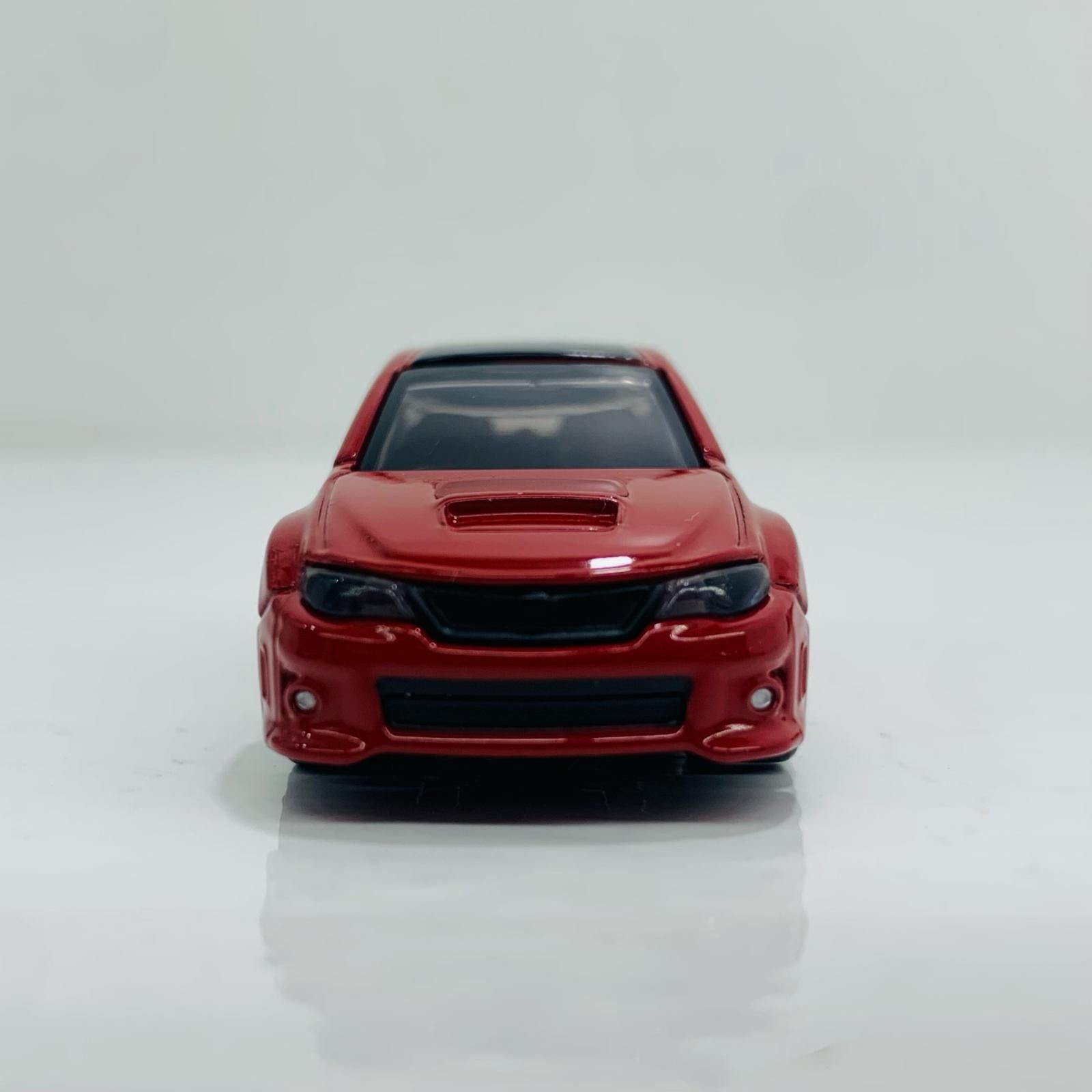 【中古】オリジナルトミカ『あこがれの名車セレクション４』スバルインプレッサ 中古 スバル インプレッサ WRX STI 4door(レッド) 「トミカ あこがれの