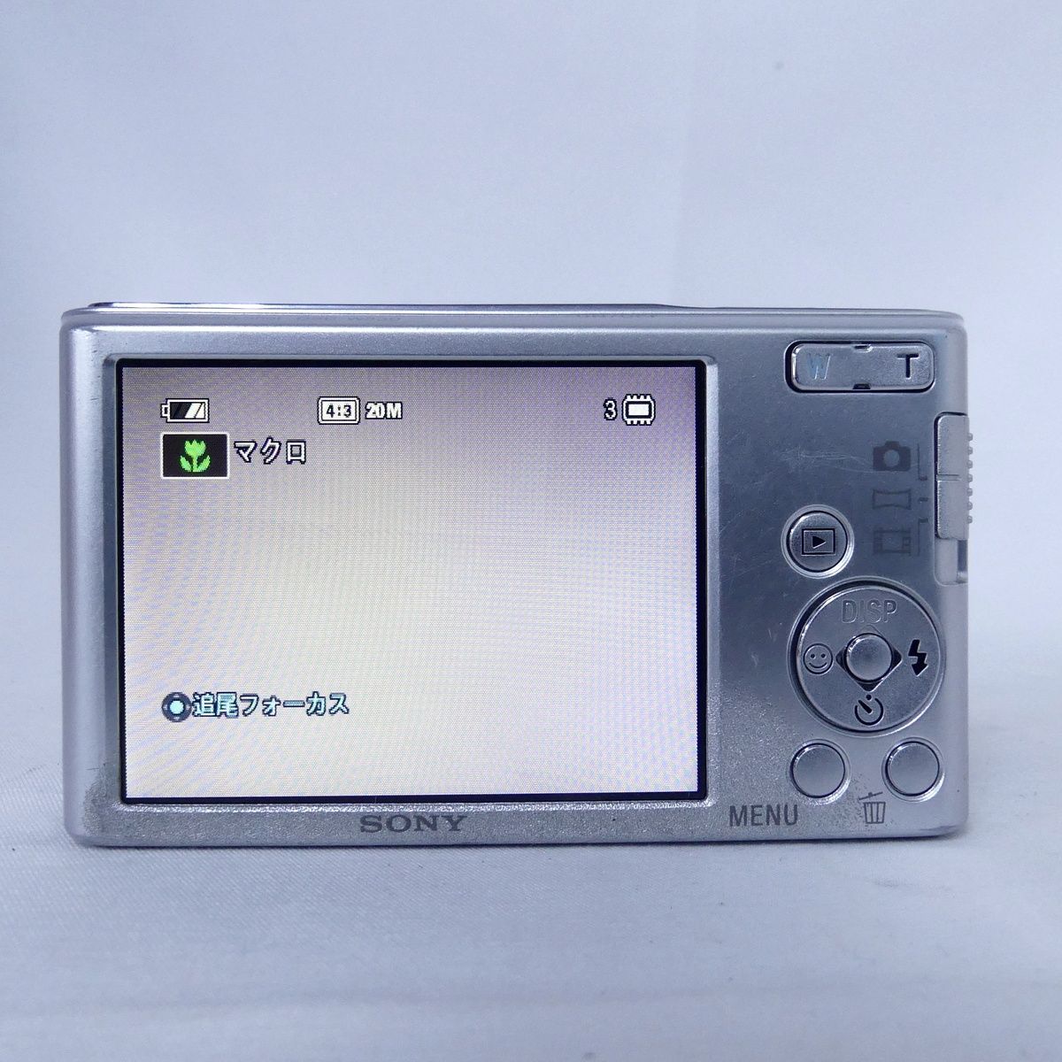 SONY ソニー Cyber-shot DSC-W830 シルバー デジタルカメラ コンパクト