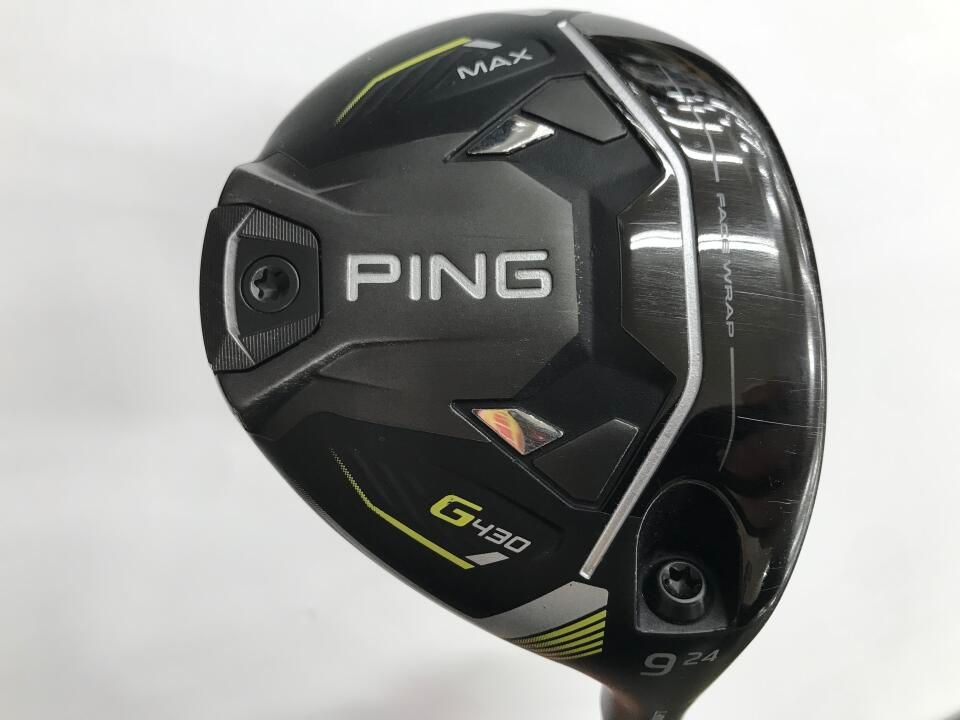 ピン G430 MAX 24度 ALTA J CB BLACK Rフレックス フェアウェイウッド