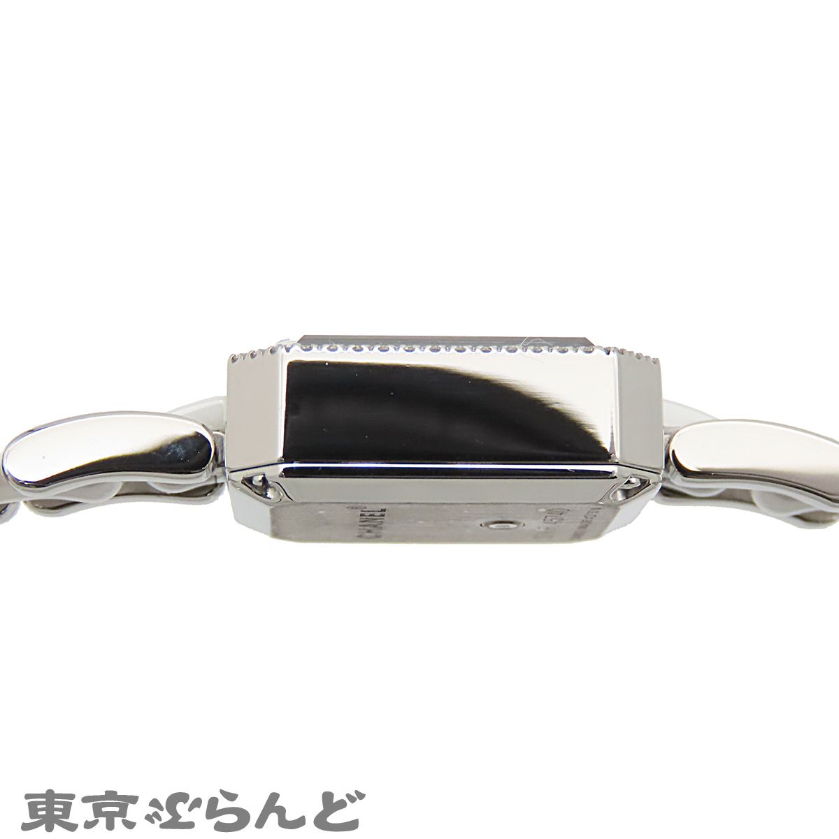 シャネル CHANEL プルミエール セラミック H2132 ホワイト SS ベゼル 