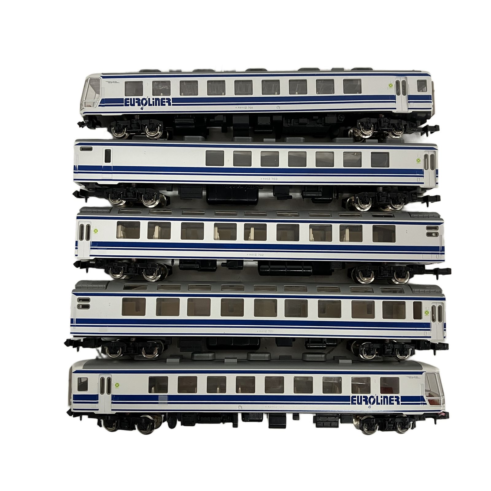 TOMIX 92029 92030 国鉄ユーロライナー TOMIX 92029 国鉄12-700系 ユーロライナー 基本 5両セット / 2167 702