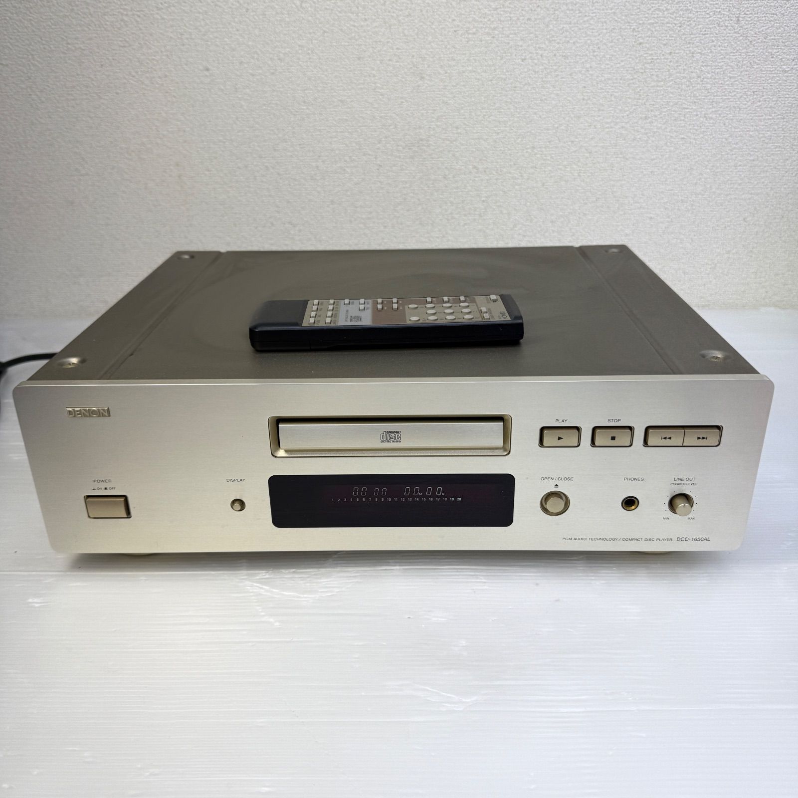 ☆デノン DCD-1650AL☆DENON CDプレーヤー オーディオ機器 - メルカリ