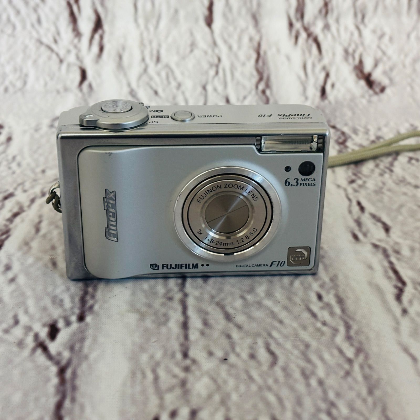 FinePix F10 シルバーFUJIFILM デジカメ デジタルカメラ 本体 - メルカリ
