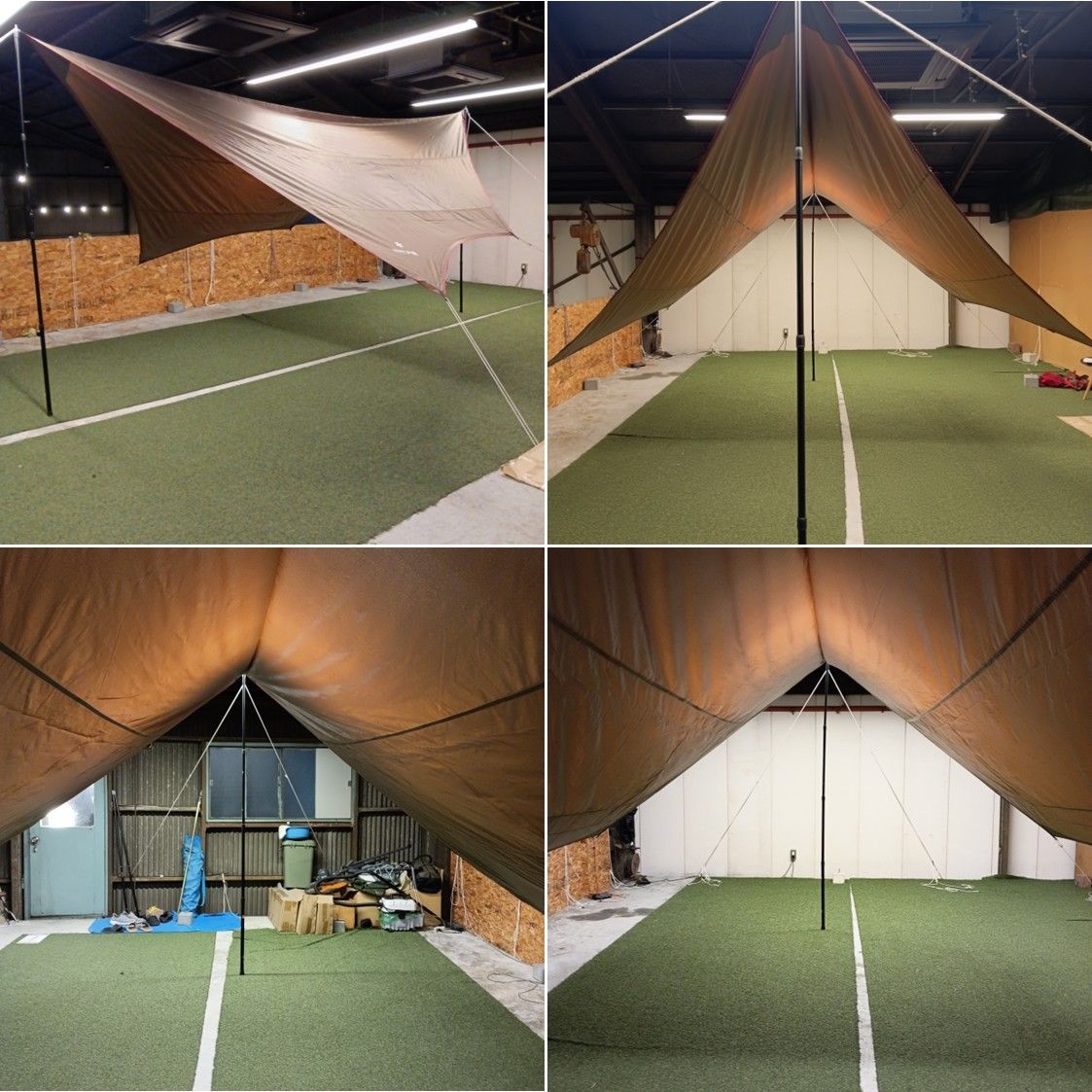 snow peak(スノーピーク) HDタープ シールドヘキサ(M) TP-861 - メルカリ