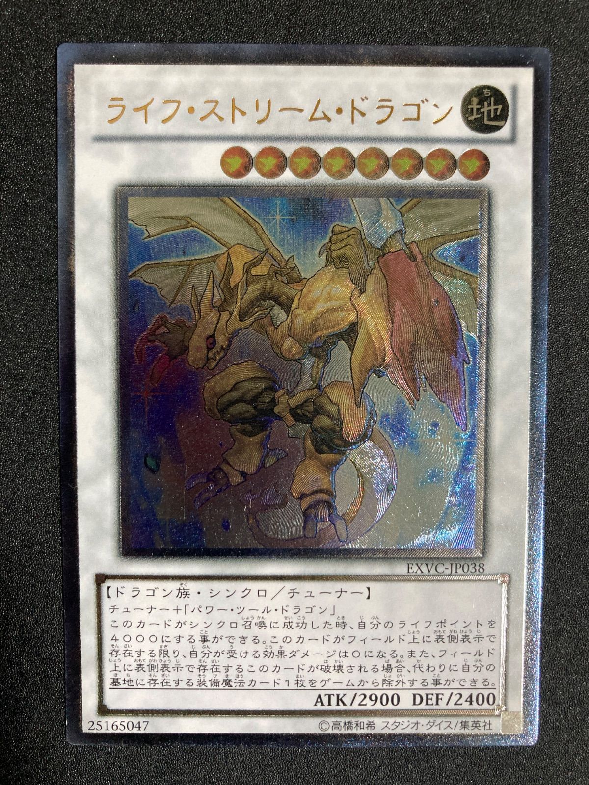 遊戯王 ライフストリームドラゴン PSA10 レリーフ EXVC 遊戯王 ライフ