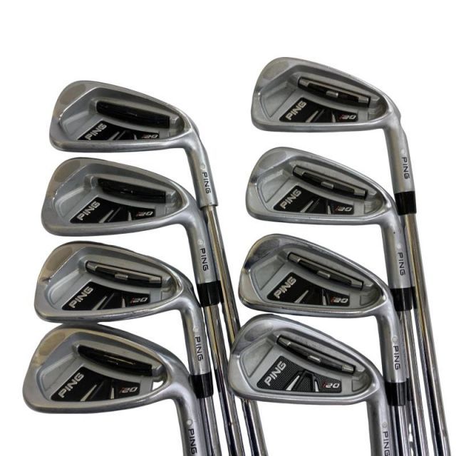 中古】 ピン i20 8S アイアンセット IR CFSスチール (フレックスX