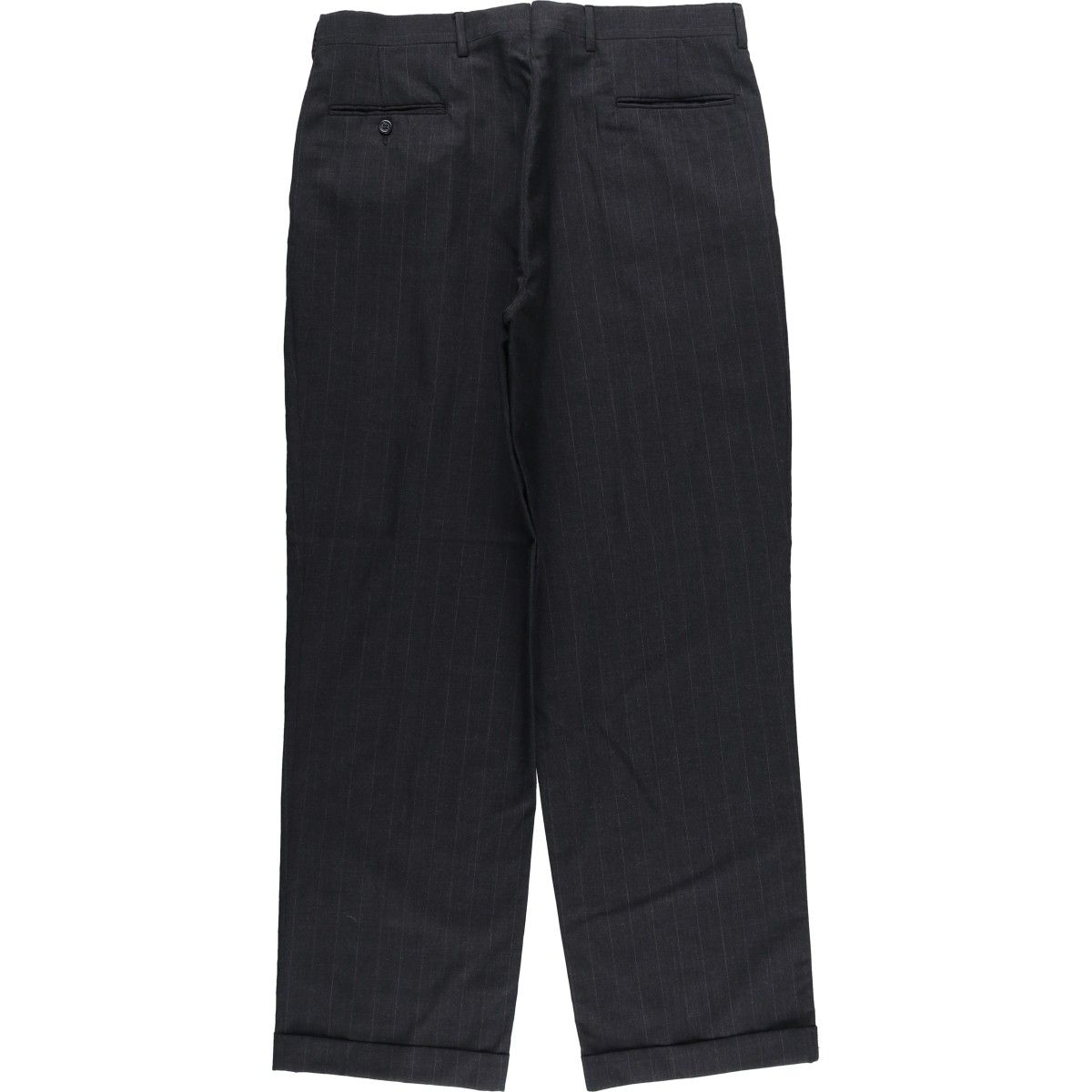 古着 80年代 ジョスエーバンク JOS. A. BANK ストライプ柄 ツータック