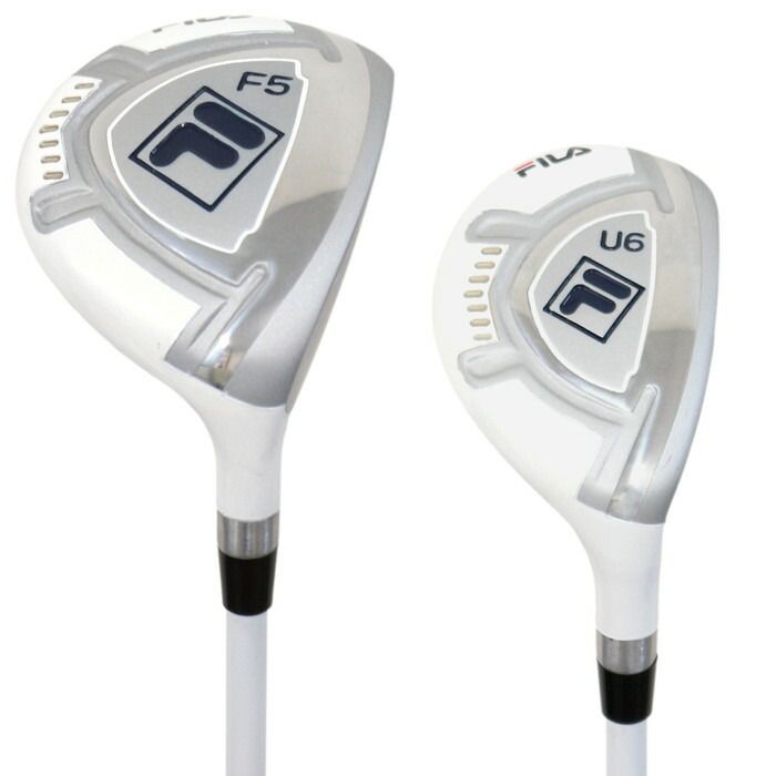 [イ593] レディース フィラ FILA バッグ付きゴルフセット  FILA フィラ ゴルフ 清潔感溢れるスポーティーモデル