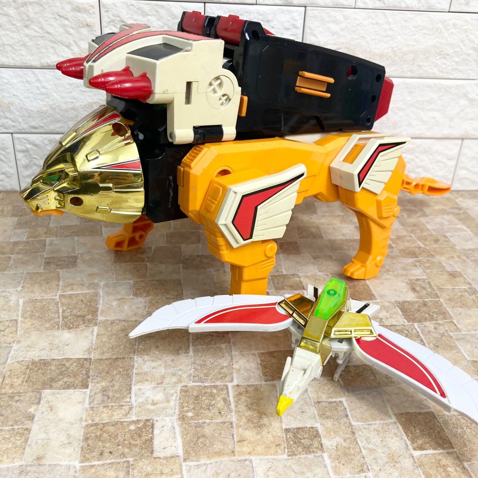 当時品】伝説の勇者 ダ・ガーン ダ・ガーンX & ガ・オーン セット 平成