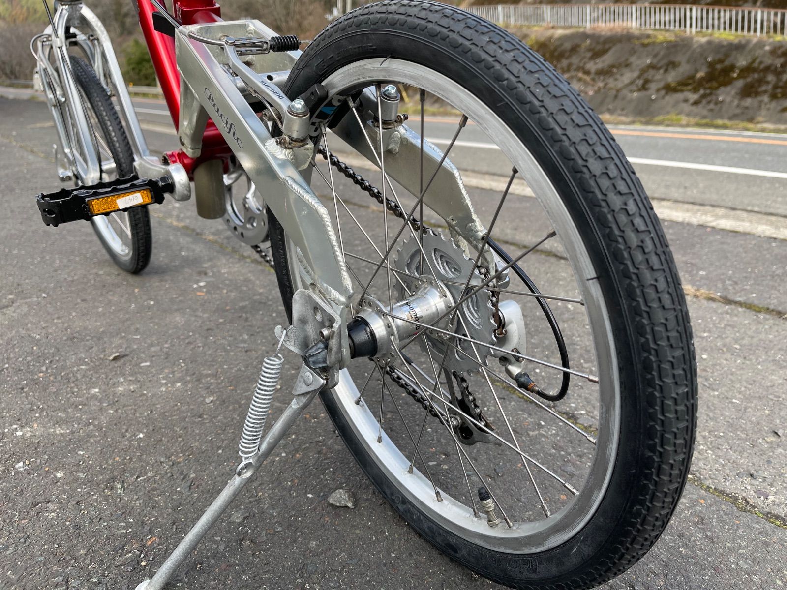 即乘】送料無料 PEUGEOT 折り畳み自転車 SHIMANO 8速 ミニベロ 小径車