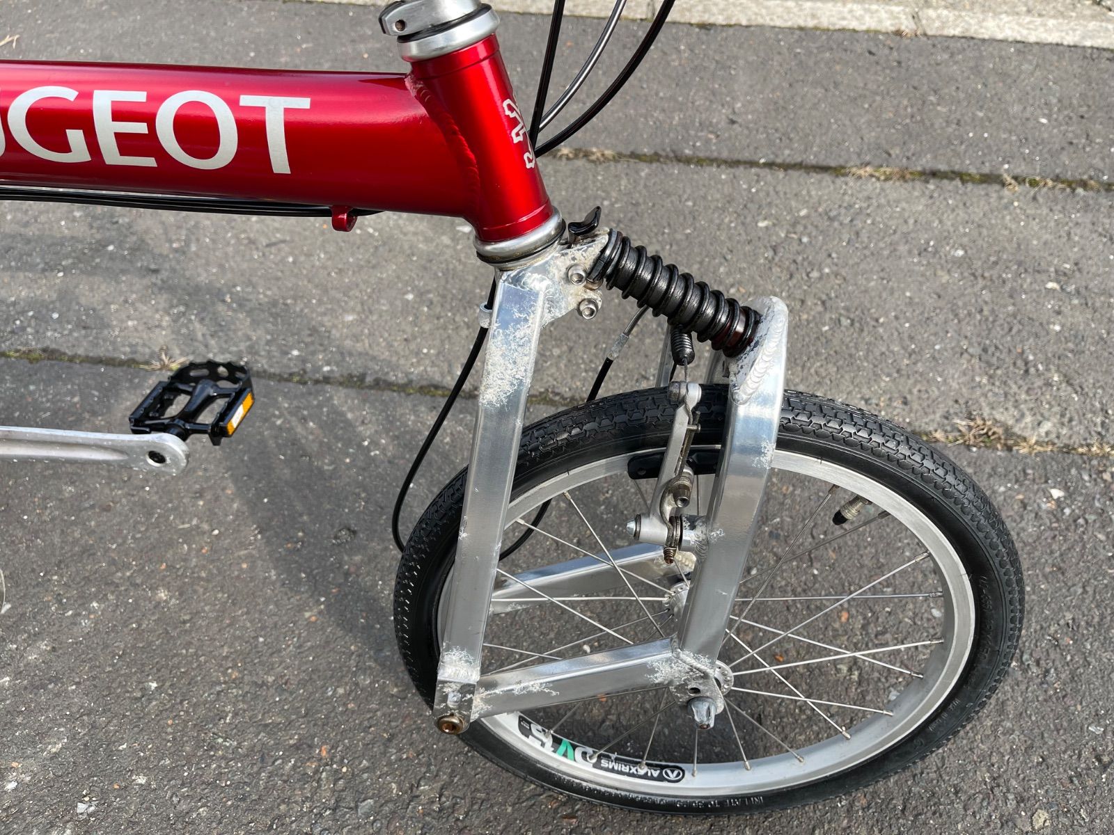 即乘】送料無料 PEUGEOT 折り畳み自転車 SHIMANO 8速 ミニベロ 小径車