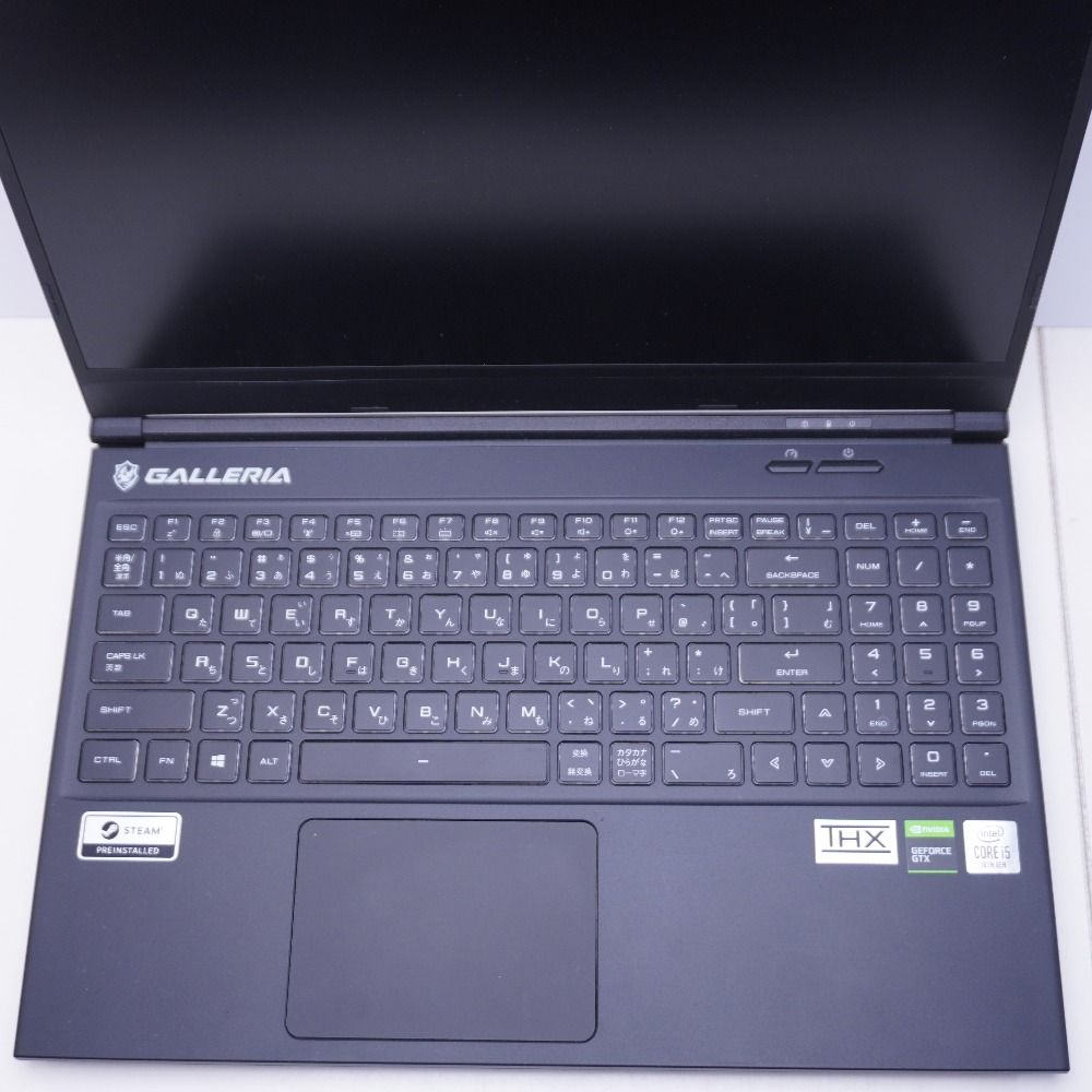 GALLERIA ゲーミングノートPC Core i5-10300H GTX1650Ti 500GB 