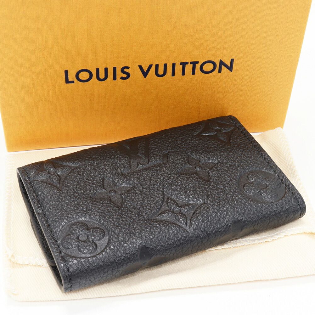 ルイヴィトン 6連キーケース モノグラムアンプラント ノワール