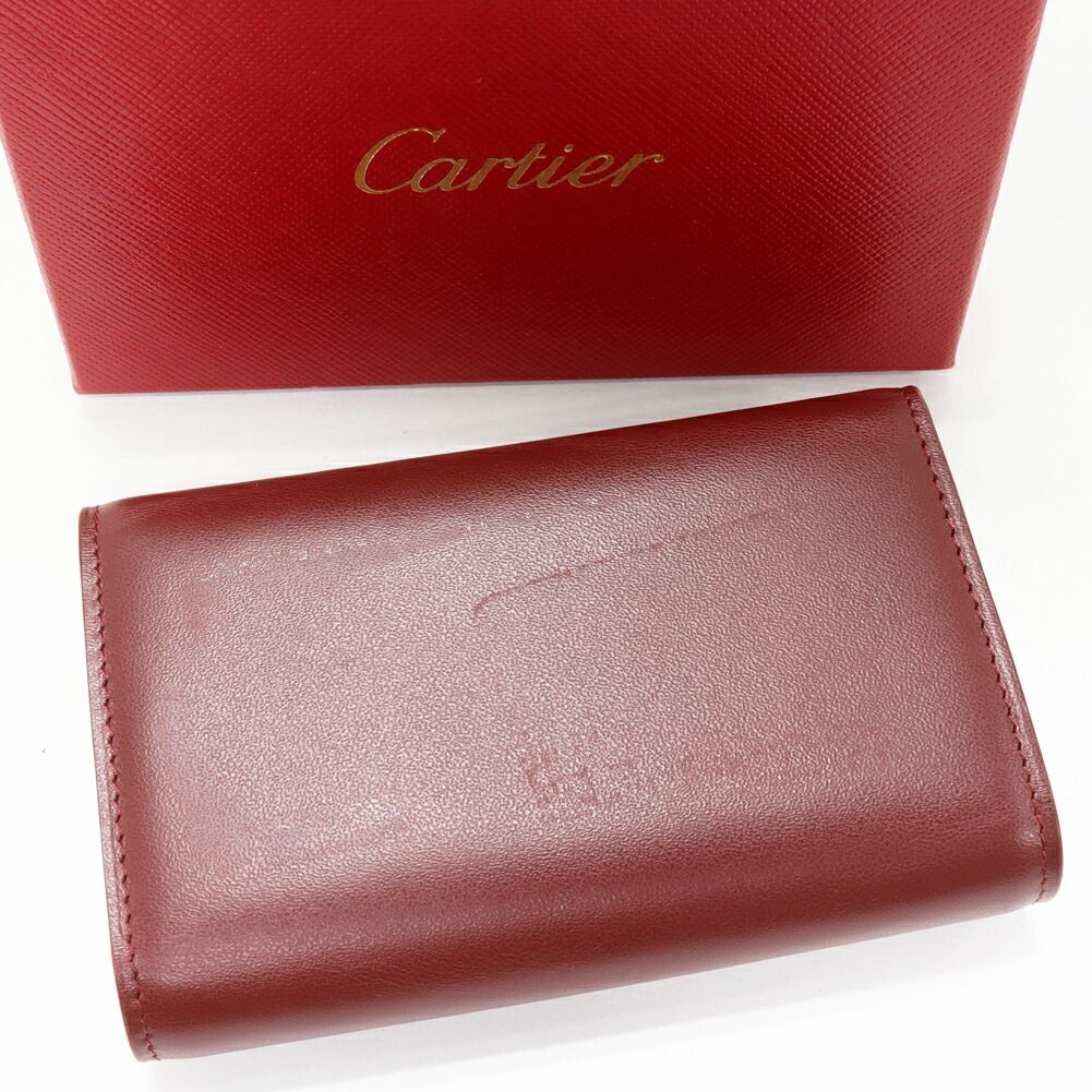 カルティエ 6連キーケース マストライン 6連キーケース カーフ