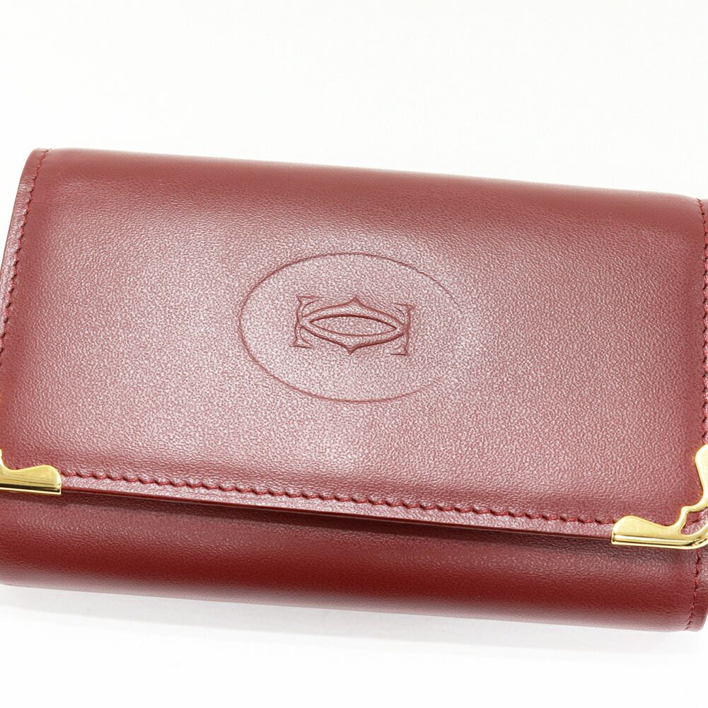 カルティエ 6連キーケース マストライン 6連キーケース カーフ