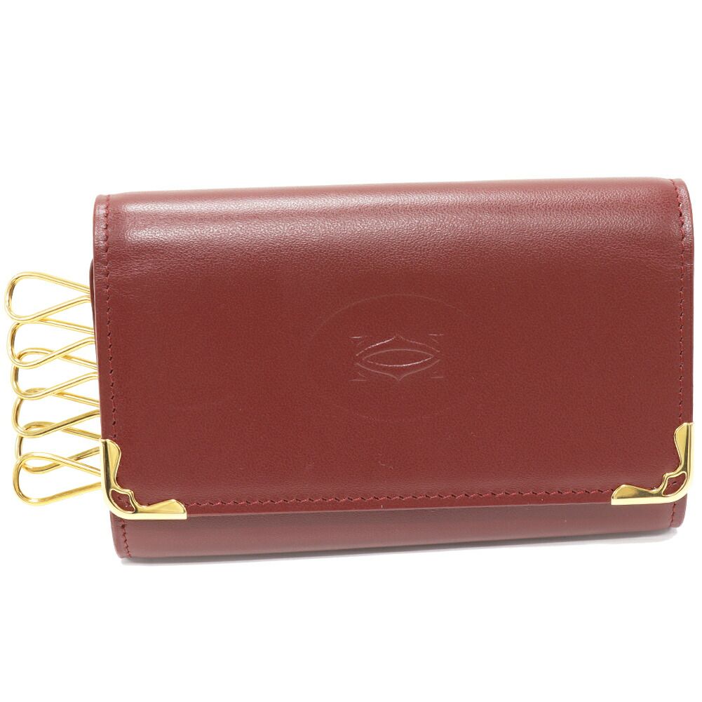 konabe＊° カルティエ キーケース6 マストライン カルティエ 6連キー