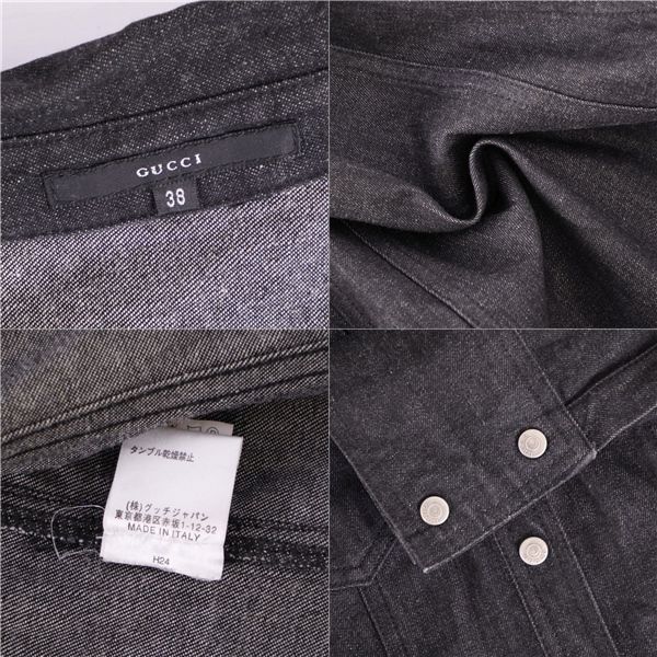 美品 グッチ GUCCI ジャケット トムフォード期 デニムジャケット