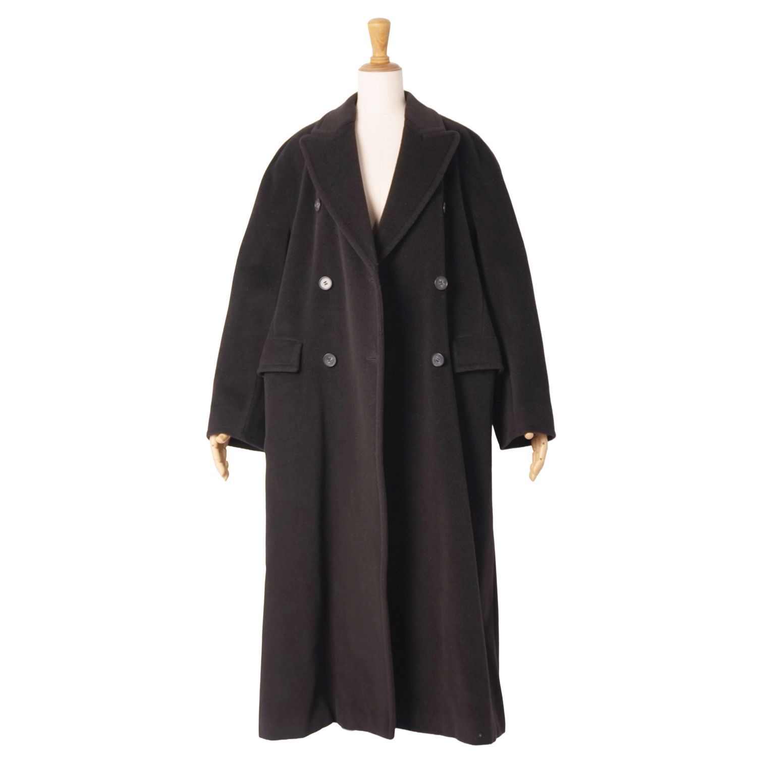 美品 マックスマーラ Max Mara コート ロングコート チェスターコート