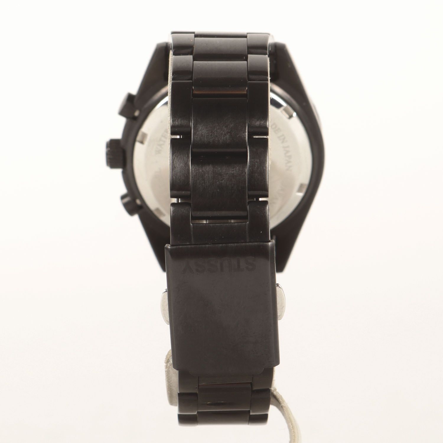 【ジャンク品】STUSSY◼️クロノグラフ◼️腕時計◼️LIMITEDEDT◼️CREW STUSSY CHRONOMETER 'CREWSADER'クロノグラフ 腕時計 ステューシー
