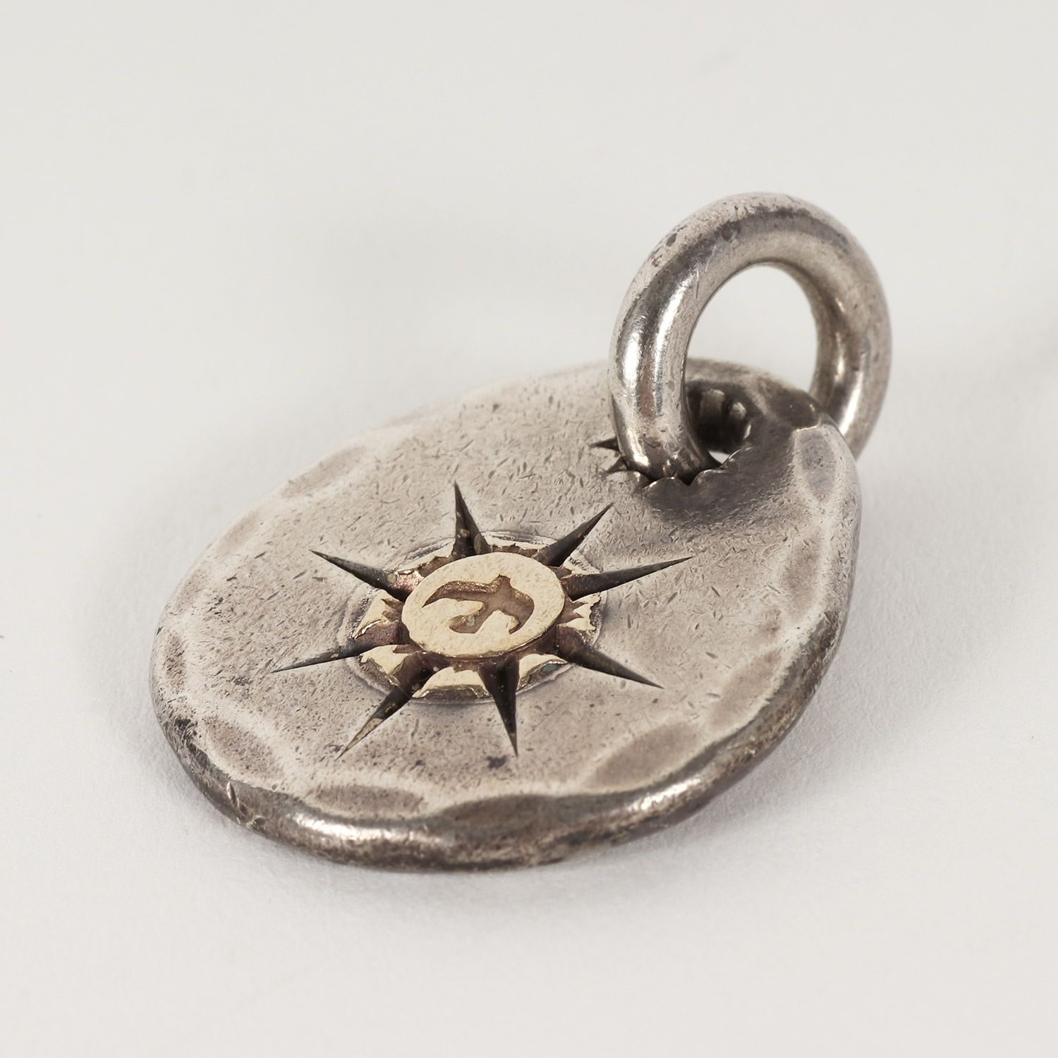 goros ゴローズ | 金付き 8本彫 シルバー たたき / メタル | シルバー