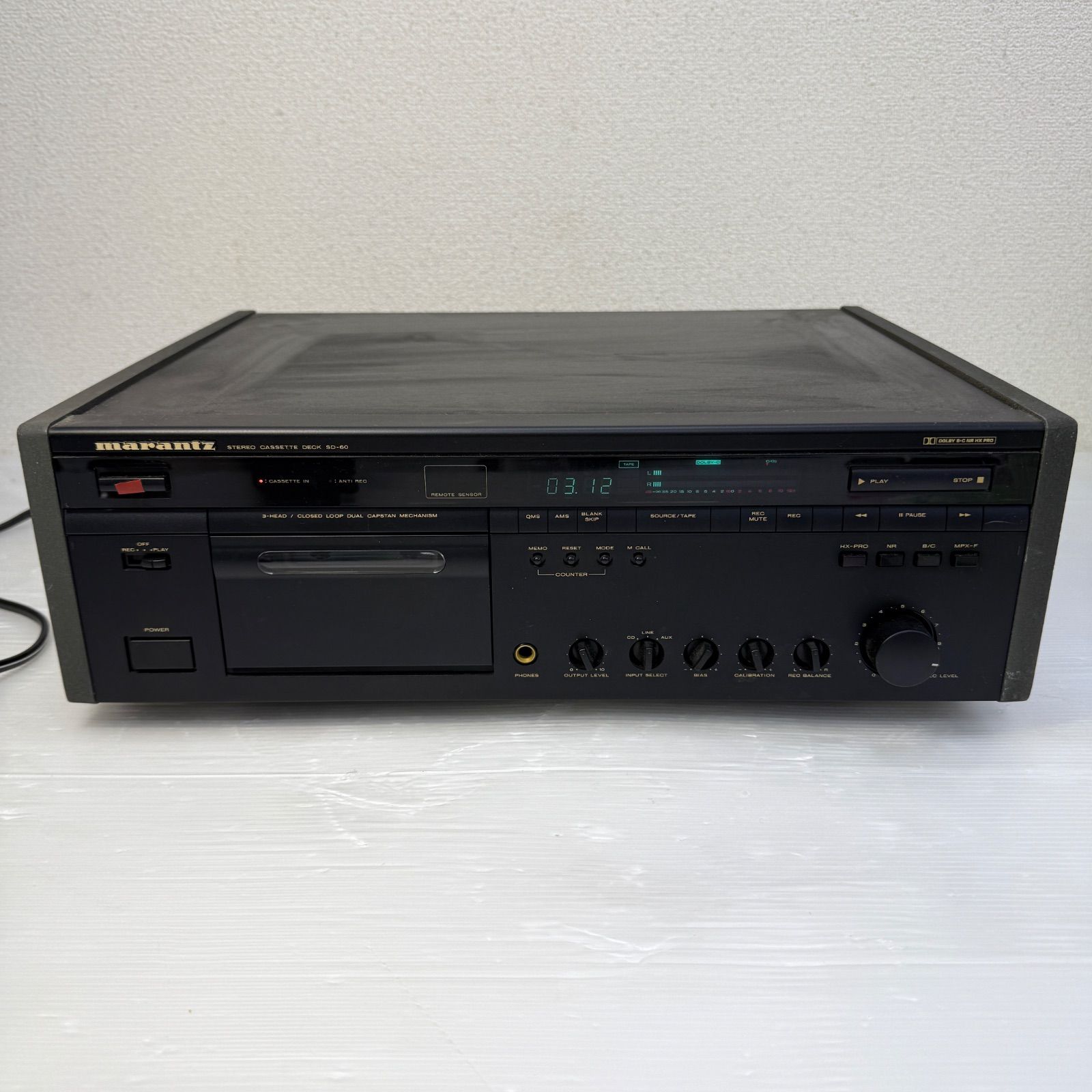 ☆マランツ marantz☆SD-60 カセットデッキ オーディオ機器 - メルカリ