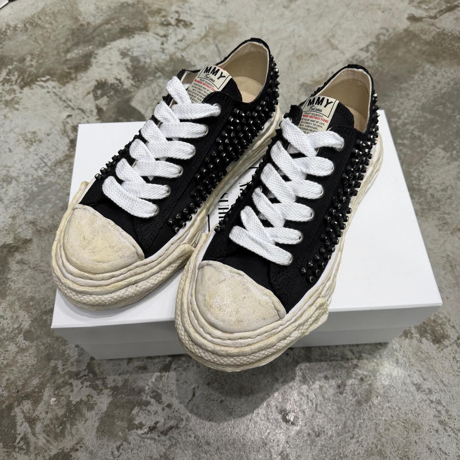 参考上代59400円 未使用 Maison MIHARA YASUHIRO PETERSON 23 STUDDED 