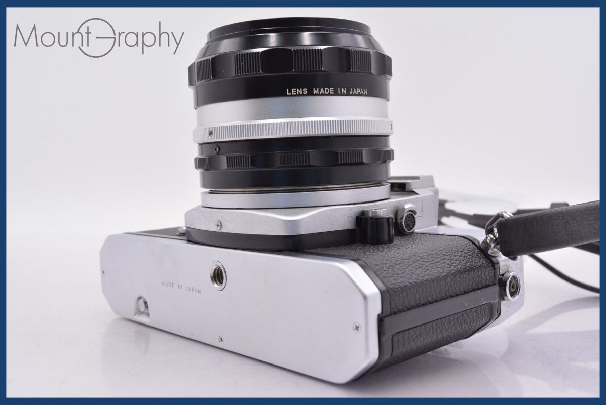 動作確認済】Nikon Nikomat EL＆ニッコールS 50mm f1.4 新顔ニコマート