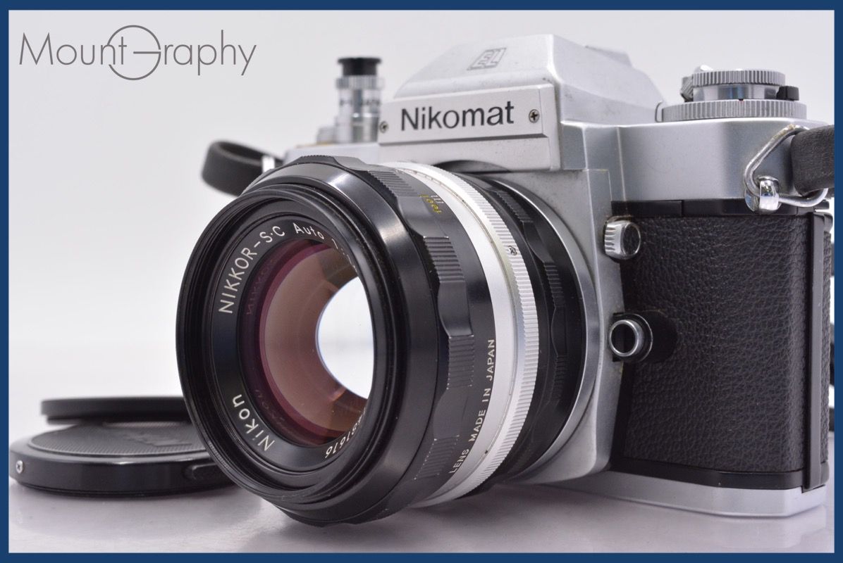 動作保証】 ニコン Nikon Nikomat EL + Nikon NIKKOR-S・C Auto 50mm