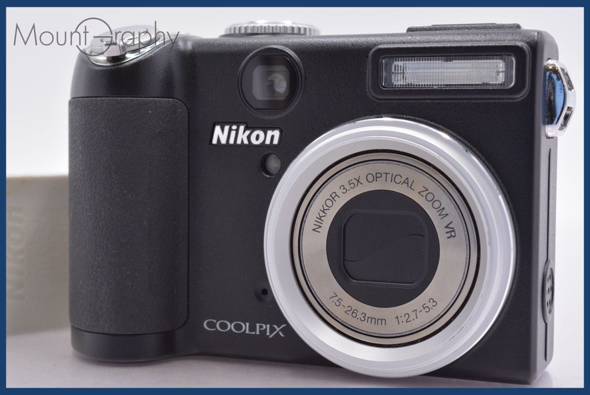 動作保証】 ニコン Nikon COOLPIX P5000 3.5x バッテリー付属 同梱無料