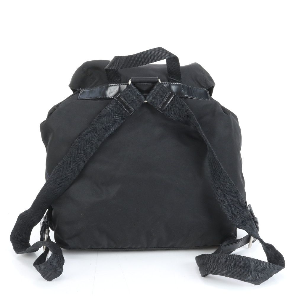 美品 プラダ テスート ナイロン 三角ロゴ レザー リュックサック