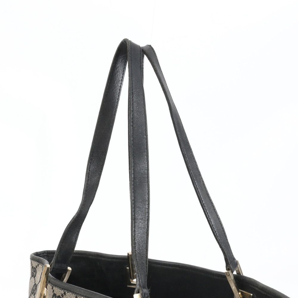 廃盤・美品 グッチ ビジネス トートバッグ オールレザー 肩掛け A4可 黒 美品 グッチ GG キャンバス 002 1098 レザー トート バッグ 肩掛け