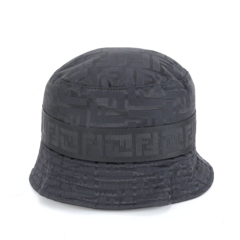 極美品 フェンディ ズッカ バケット ハット バケハ 帽子 8H0032