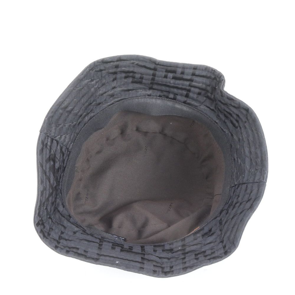 FENDI バケットハット　バケハ　ズッカ　ブラック 極美品 フェンディ ズッカ バケット ハット バケハ 帽子 8H0032