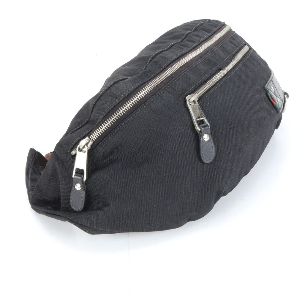 美品 グッチ シェリー ライン 246409 レザー ボディバッグ ボディ