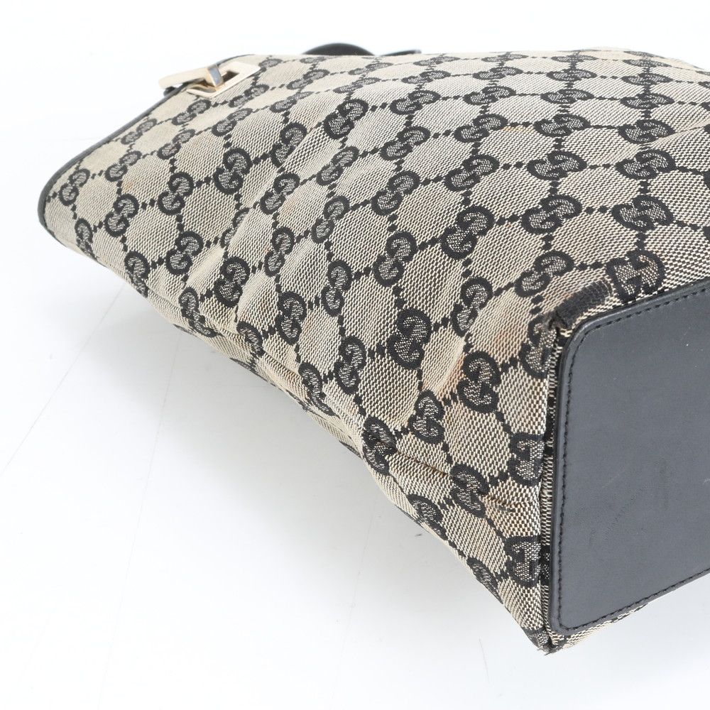 グッチ GG キャンバス 002 1099 レザー トート バッグ 肩掛け