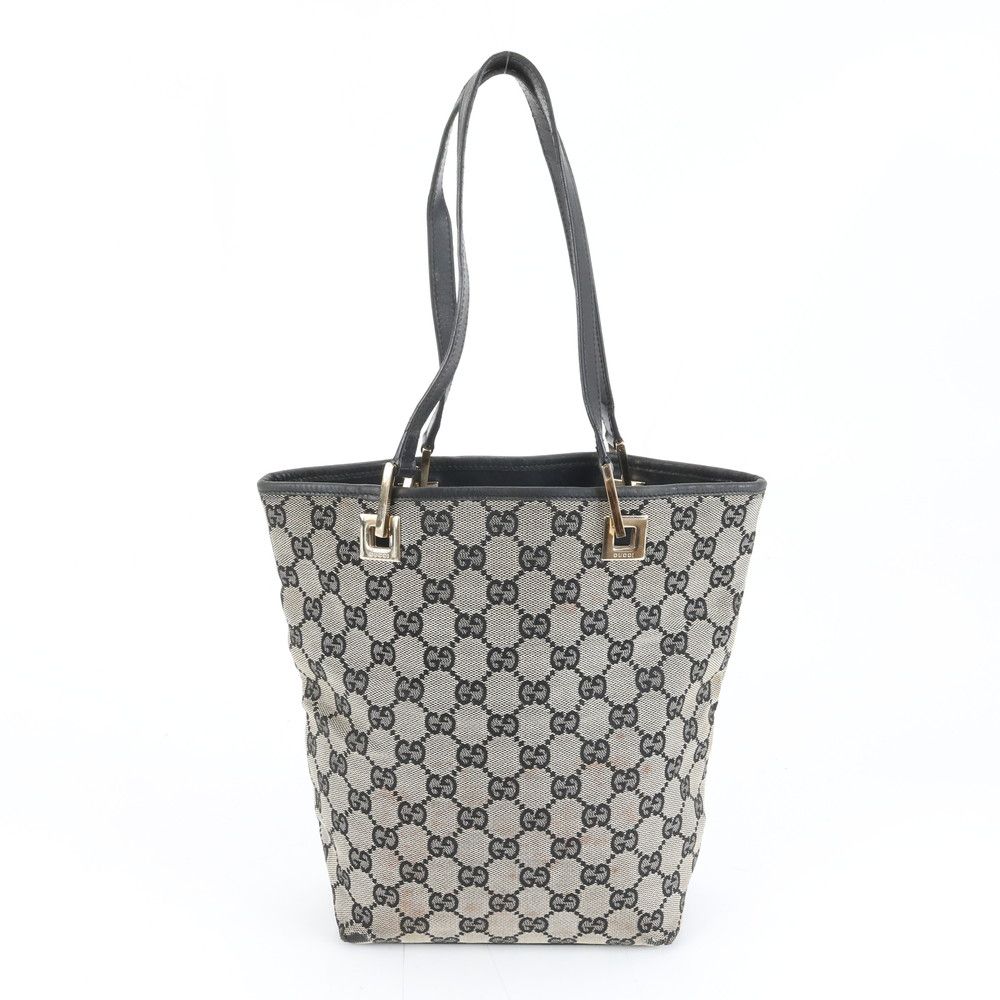 グッチ GG キャンバス 002 1099 レザー トート バッグ 肩掛け