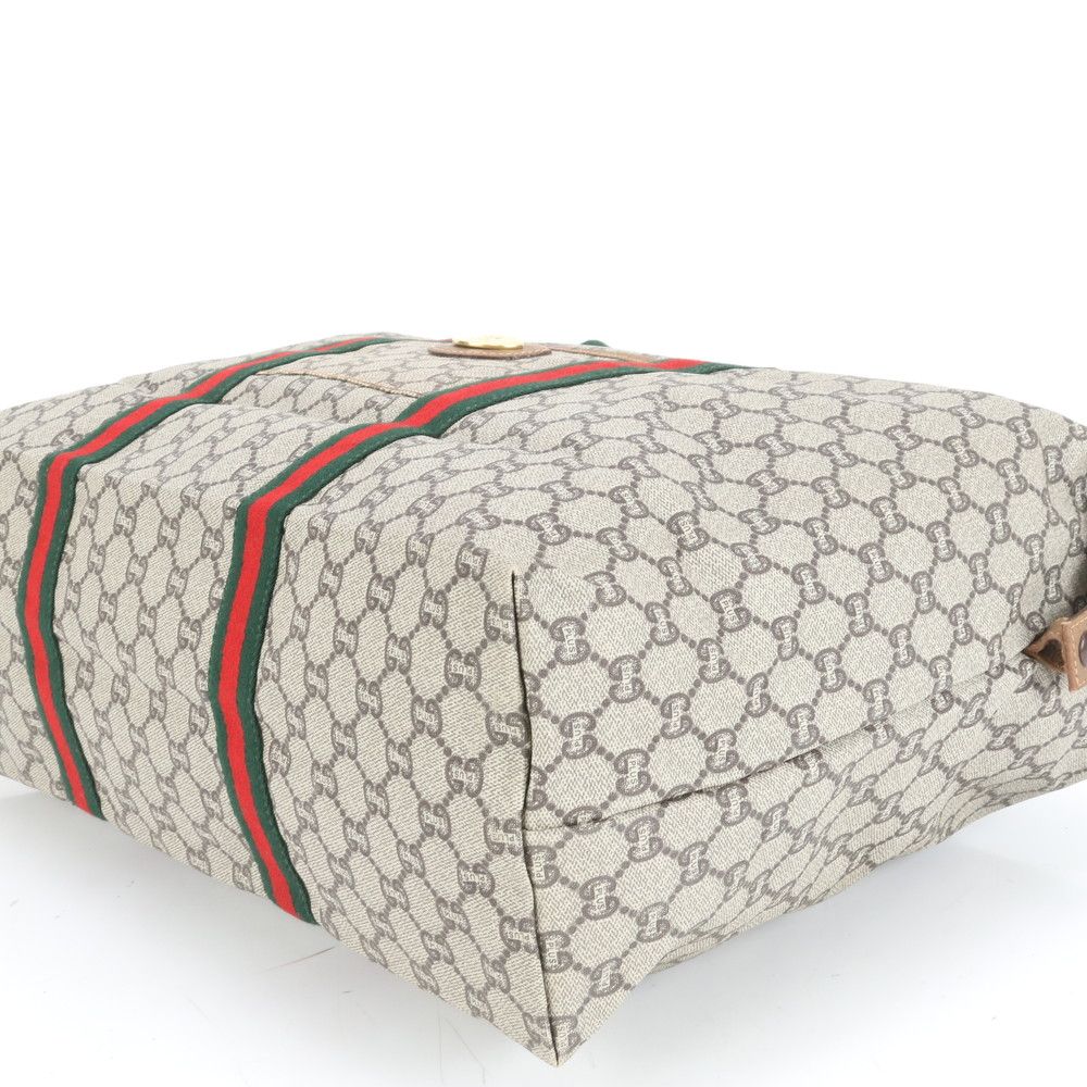 【最終値下げ】gucci トートバッグ　シェリーライン　スエード 最終値下げ】gucci トートバッグ シェリーライン スエード GUCCI