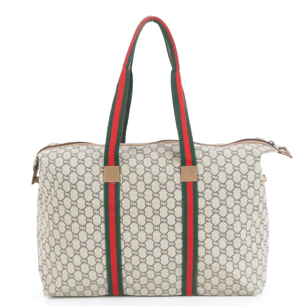 【最終値下げ】gucci トートバッグ　シェリーライン　スエード 最終値下げ】gucci トートバッグ シェリーライン スエード GUCCI