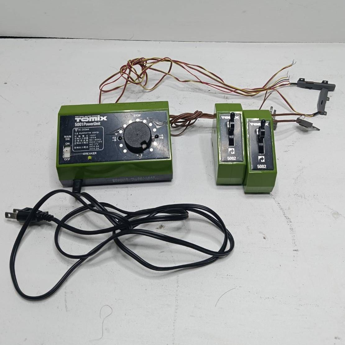 TOMIX ニューパワーユニット 5001 ポイントコントロールボックス 5002