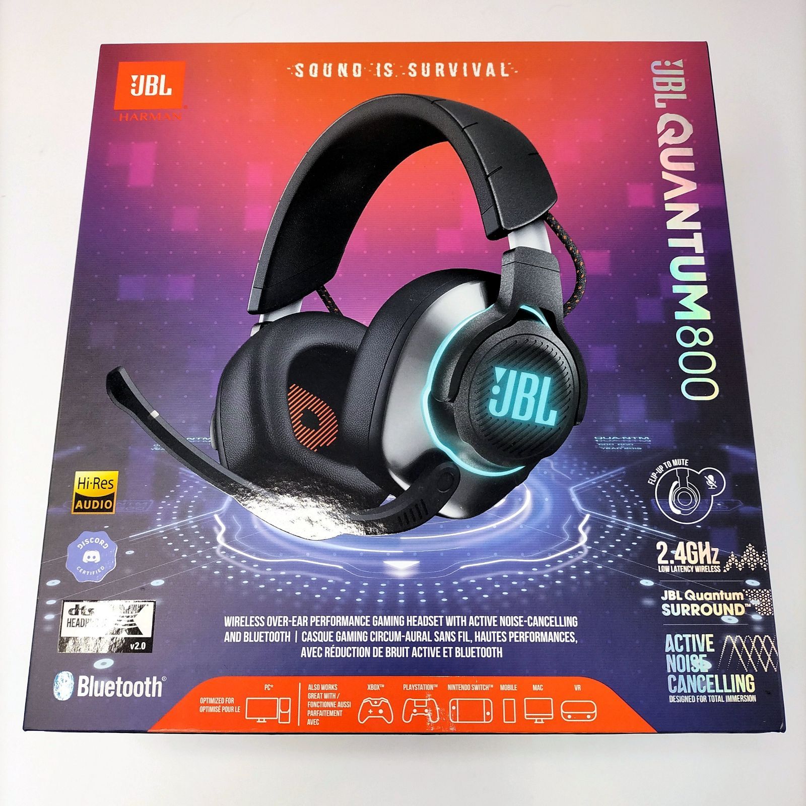 JBL QUANTUM 800 ゲーミングヘッドセット 新品未使用 - メルカリ