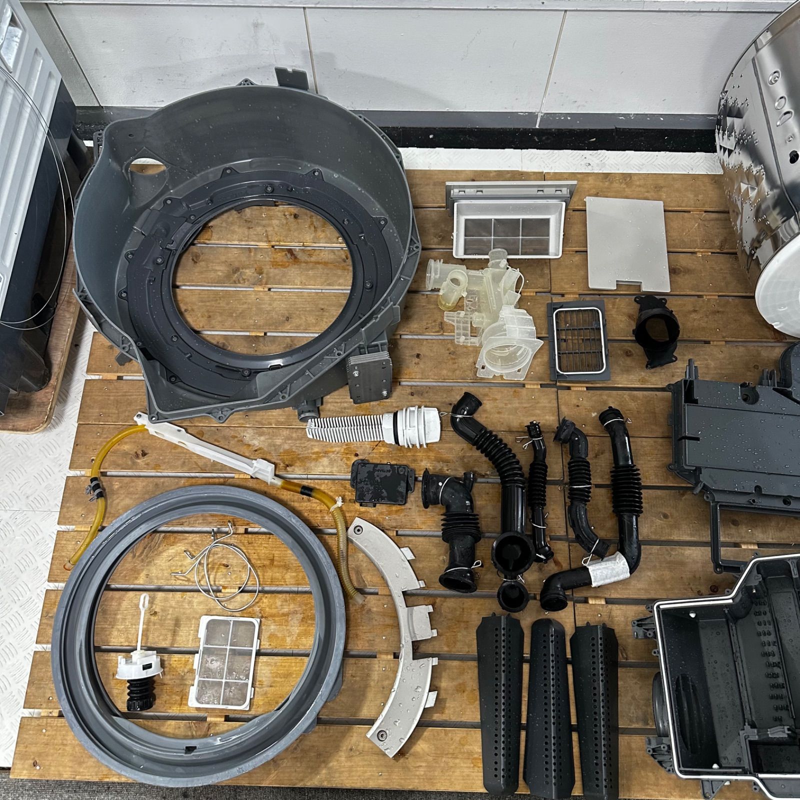 内部ほぼ新品！Panasonic NA-VX900BL 2021 ドラム式洗濯機 ヒートポンプ式
