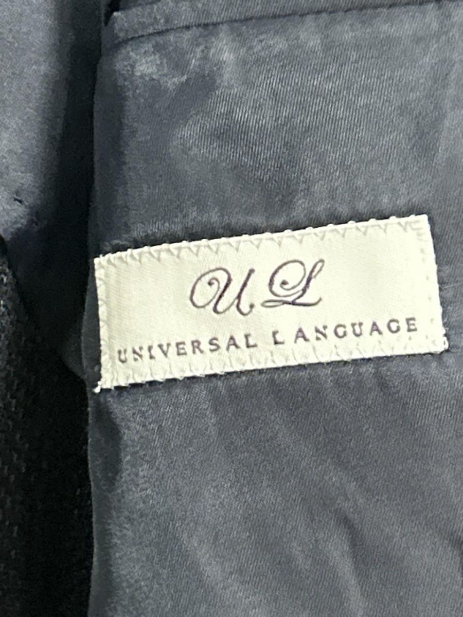 UNIVERSAL LANGUAGE ユニバーサルランゲージ ダブル テーラード