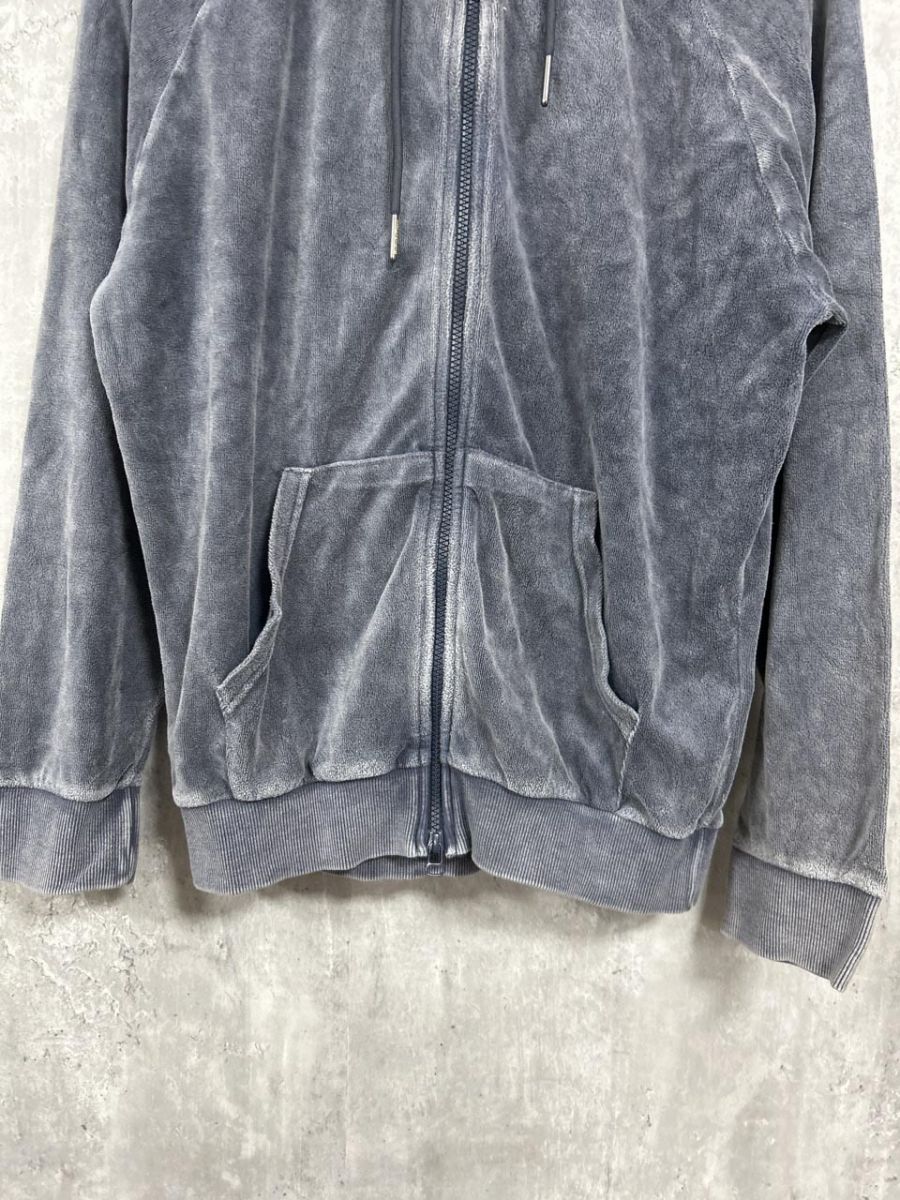 onitsuka Tiger オニツカタイガー 無地 ジップアップ パーカー sizeS