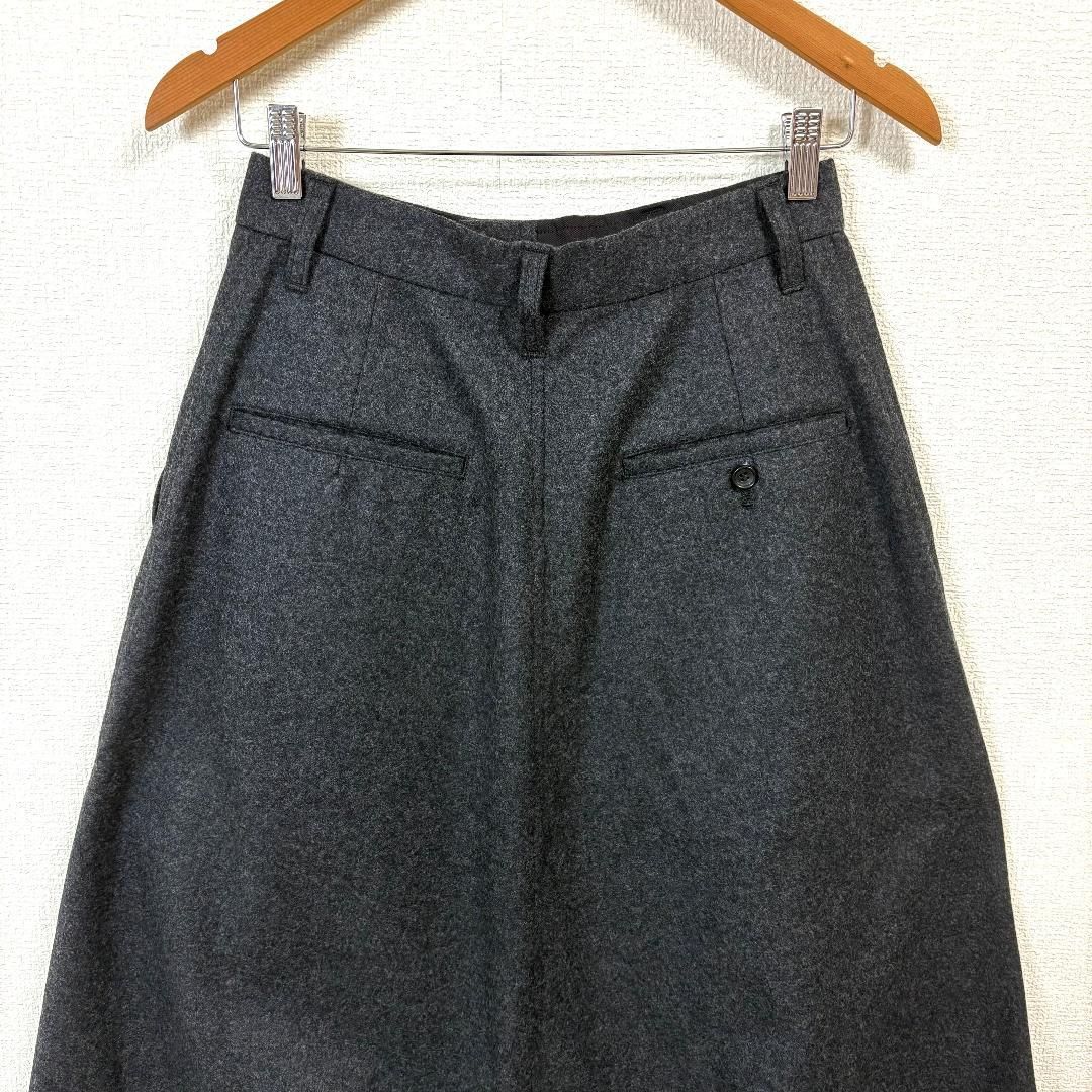 美品】 JUNYA WATANABE ウールサルエルパンツ XS ダークグレー - メルカリ