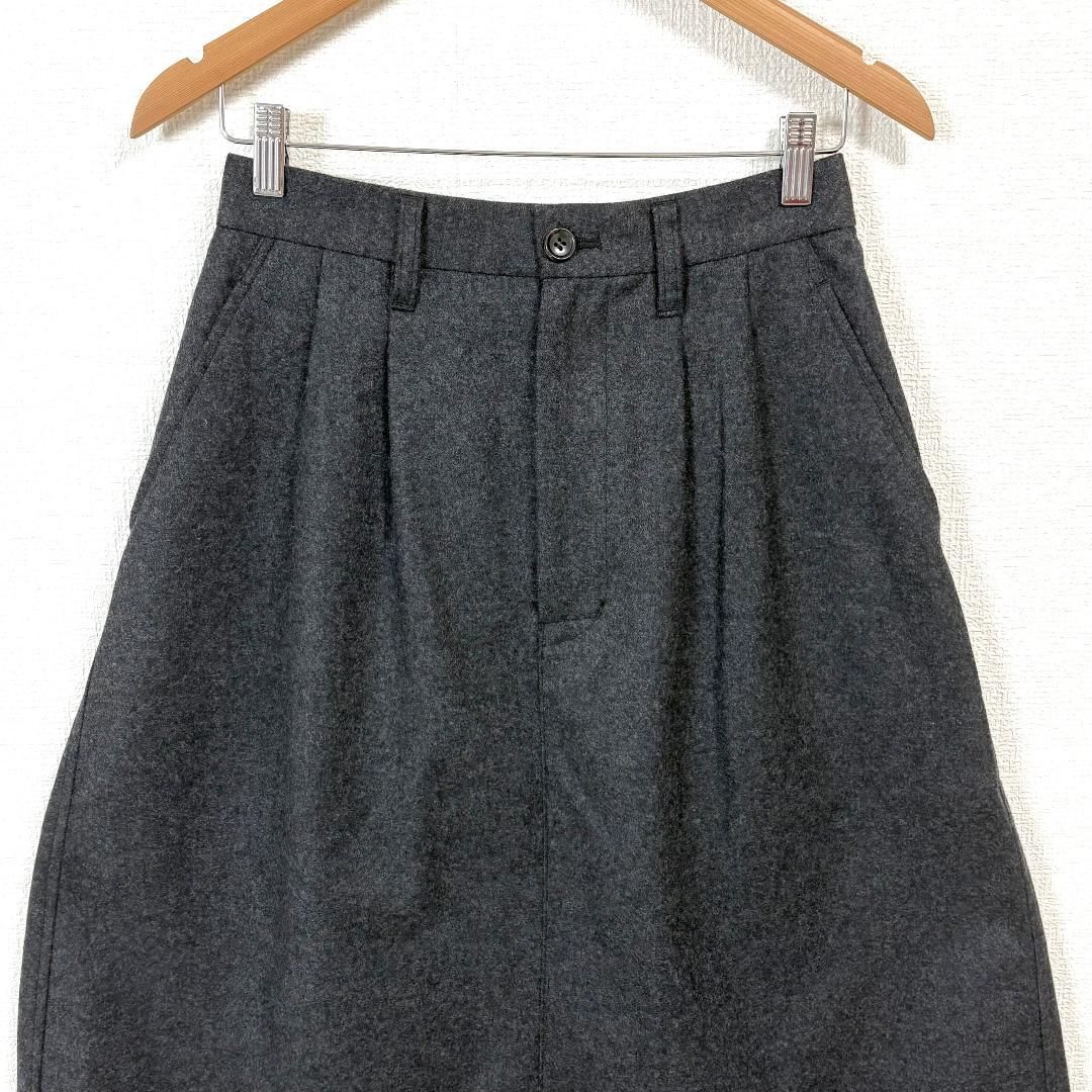 美品】 JUNYA WATANABE ウールサルエルパンツ XS ダークグレー - メルカリ